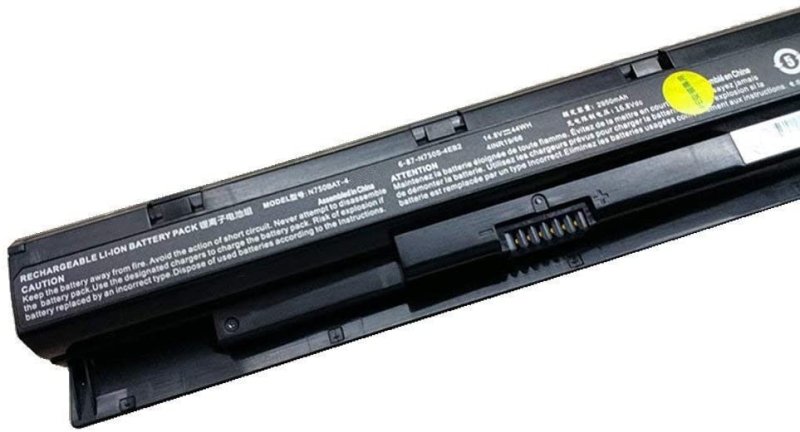 Clevo 6-87-N750S-3CF1 Battery 44Wh 2950mAh 4-Cell