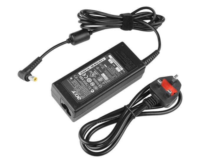 65W Acer TravelMate 280 290E 291FLMi 292ELCi Adapter + Cord - Click Image to Close