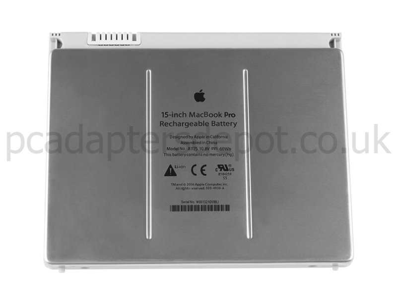 60Wh Apple MacBook Pro 15 MB134X/A Battery