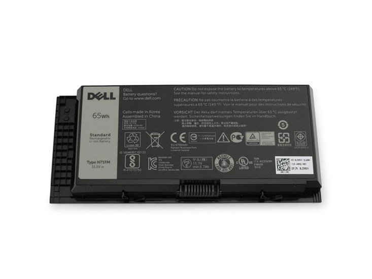 Dell Precision M6800-1724 Battery 65Wh - Click Image to Close