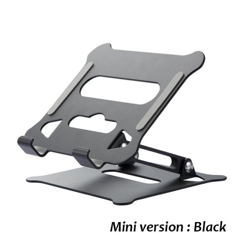 Adjustable Foldable Universal Pad Tablet Stand Riser Suitable for all Tablet Black