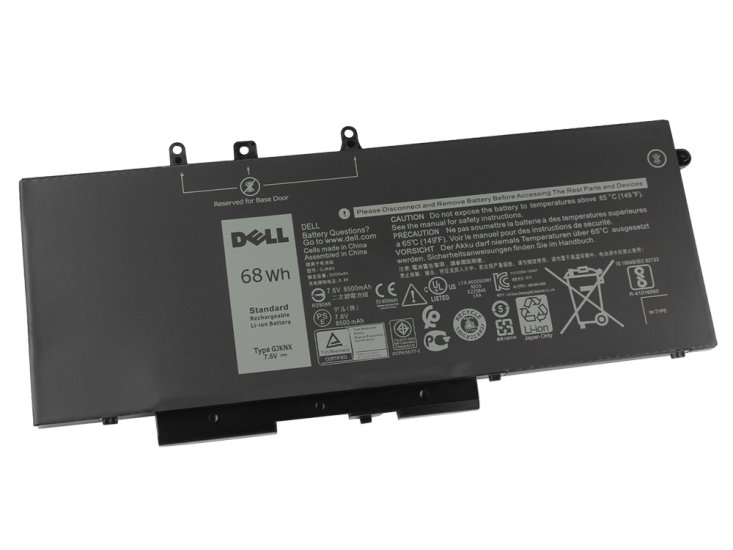 8500mAh 68Wh 4 Cell Dell Latitude 14 5480 P72G001 Battery - Click Image to Close