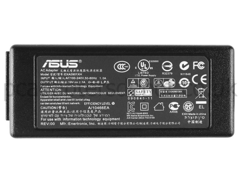 40W Asus Eee PC VX6S-ORA043M AC Adapter Charger + Free Cord