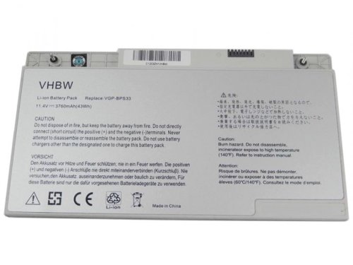 3760mAh 43Wh 6 Cell Sony Vaio SVT14127CG Battery