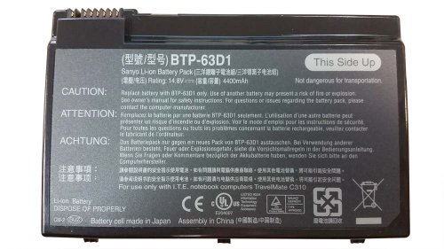 4400mAh 65Wh Battery Acer LC.BTP01.005