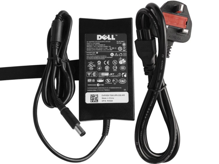 65W Dell 331-5968 AC Adapter Charger Power Cord - Click Image to Close