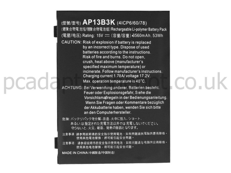 53Wh Battery Acer Aspire V5-573PG-74508G1TAII