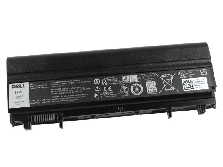 8700mAh 97Wh 9 Cell Dell Latitude E5540 5540-4596 Battery - Click Image to Close