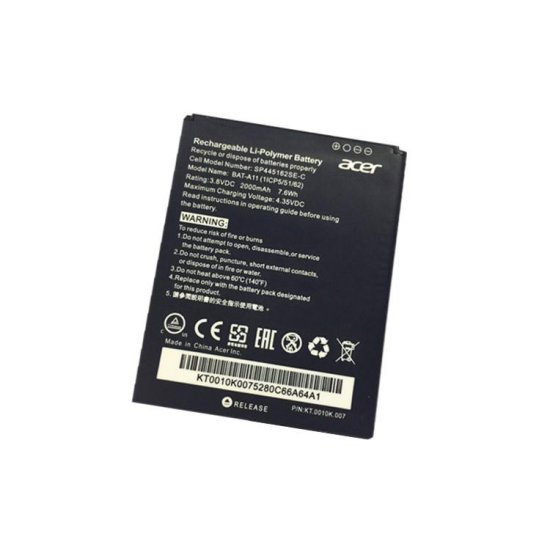 Acer Liquid Z410 Battery 7.6Wh 2000mAh 1-Cell - Click Image to Close