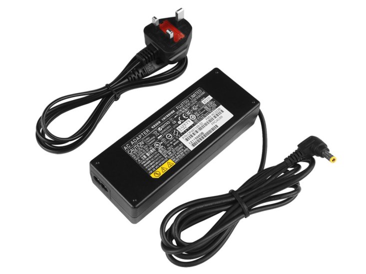 100W Fujitsu lifebook U772 E743 E733 E753 AC Adapter Charger - Click Image to Close