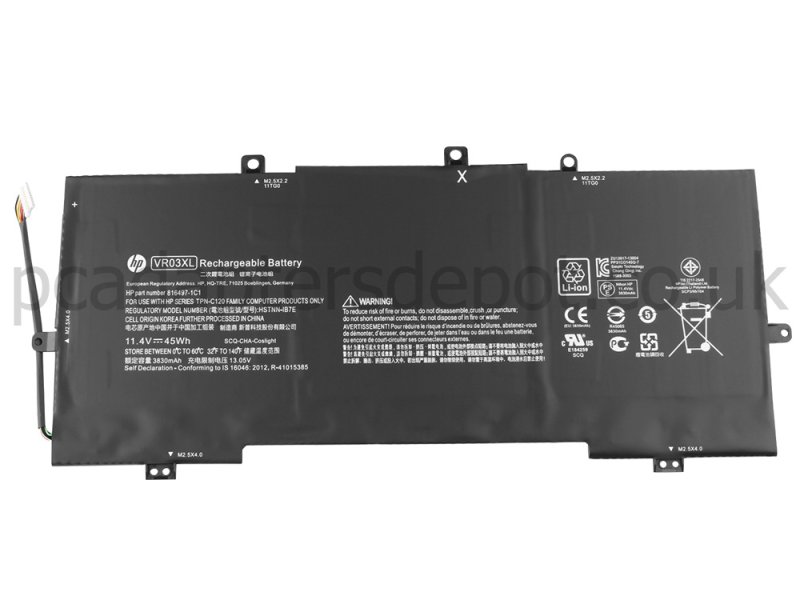 HP ENVY 13-d100nf 13-d108no Battery 45Wh 3950mAh