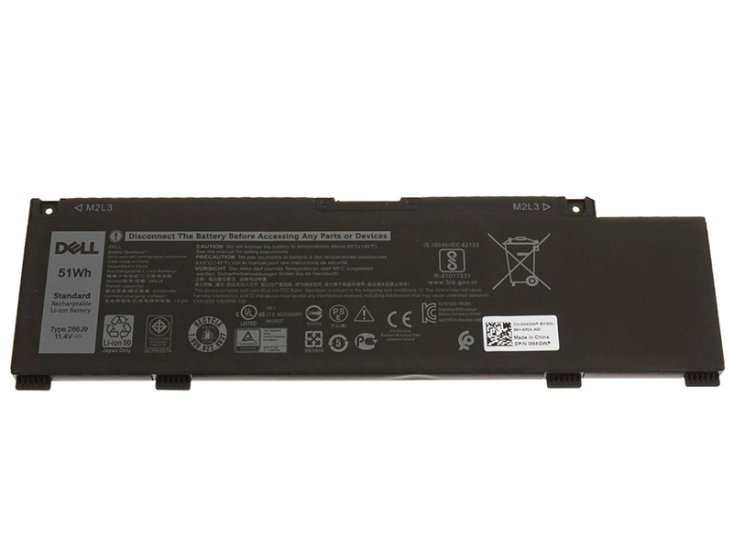 Battery Dell Ins 15PR-1645W 4255mAh 51Wh - Click Image to Close