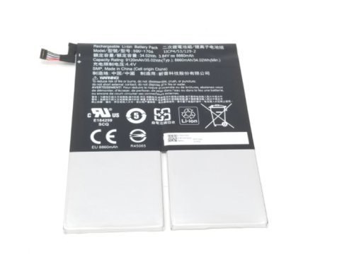 Battery Acer Chromebook Tab 10 D651N-K68N 8860mAh 34.02Wh