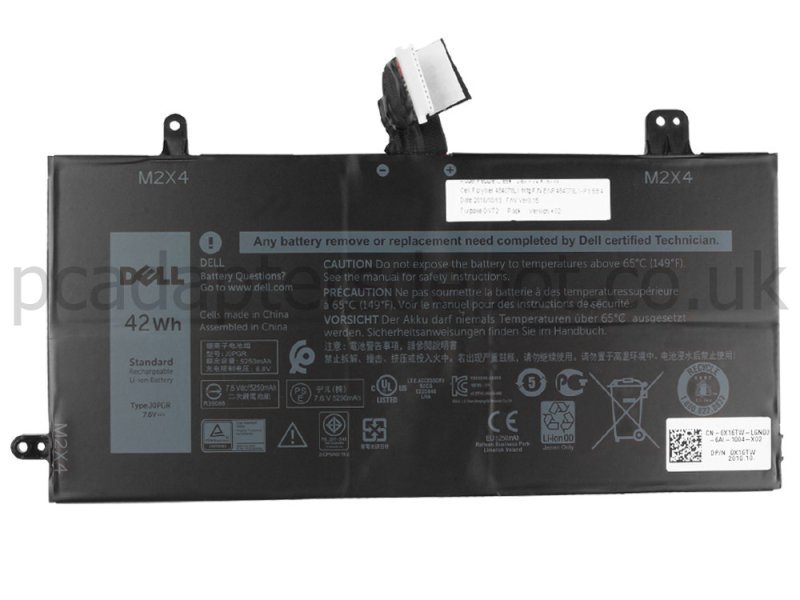 42Wh 4-Cell Dell Latitude 12 5285 Battery