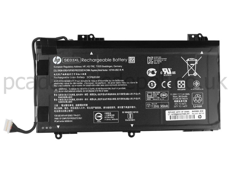 3450mAh 41.5Wh HP Pavilion 14-al112nj 14-al174tx Battery