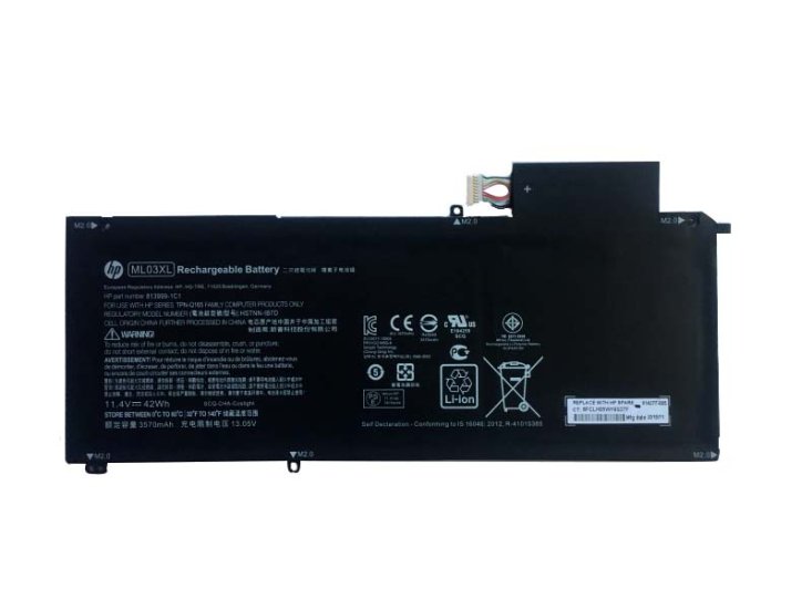 HP HSTNN-IB7D Battery 42Wh 3570mAh - Click Image to Close