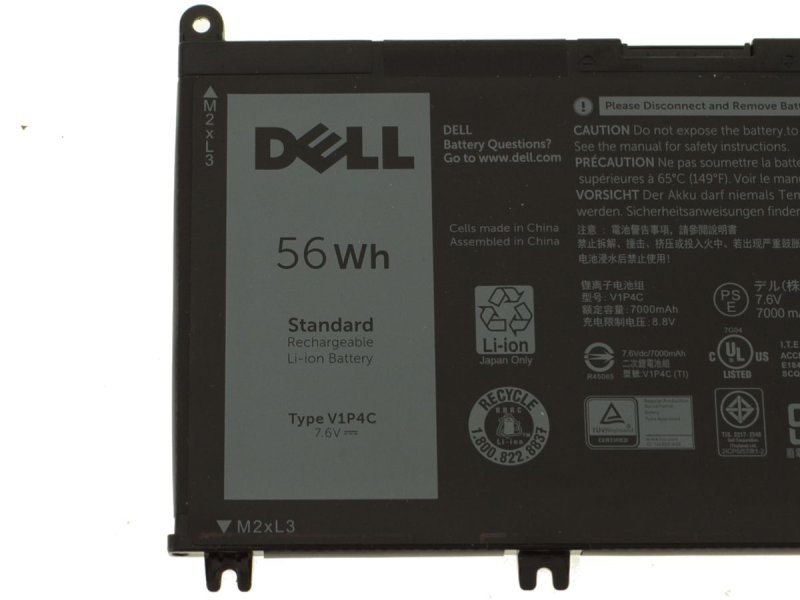 DELL V1P4C Battery 56WH 3500mAh