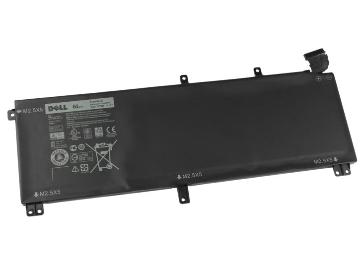 61Wh 6 Cell Battery Dell T0TRM - Click Image to Close