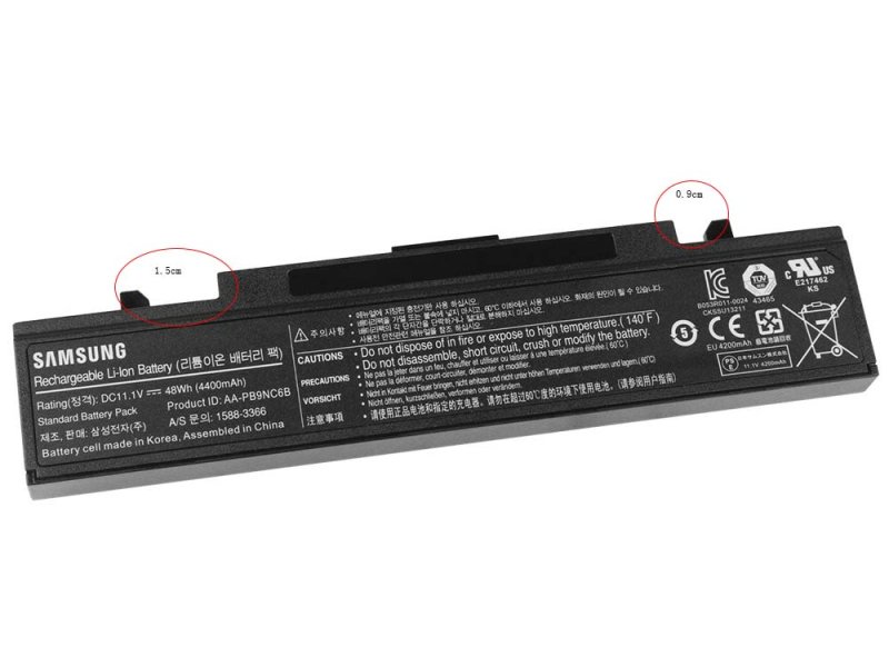 Battery Samsung NP550P4C NP550P5C 4400mAh