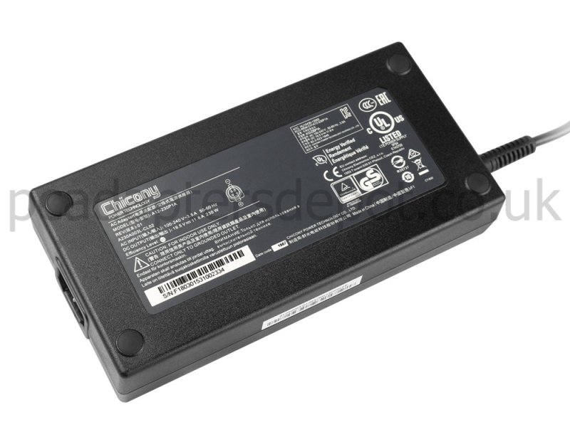 MSI GT63 Titan 8RF-034NE AC Adapter Charger 230W