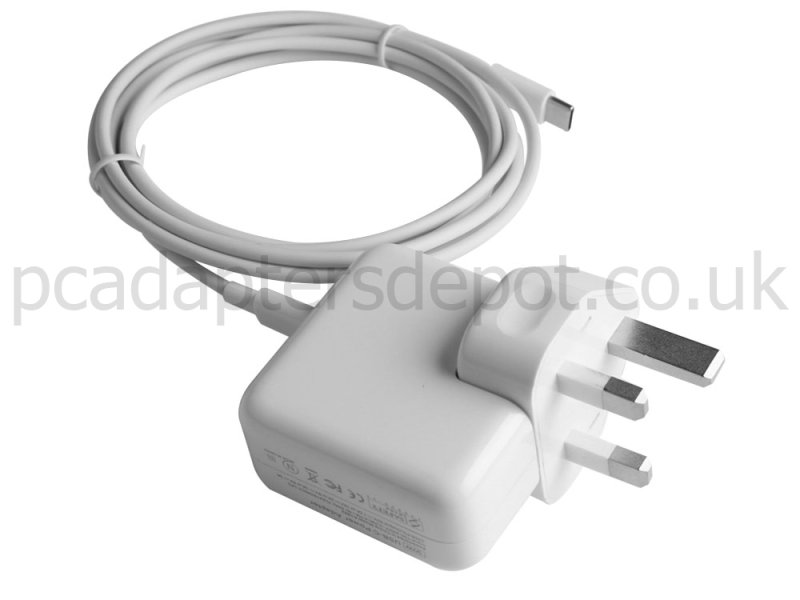 30W USB-C Adapter Charger Apple MacBook 12 MNYF2KH/A + Free Cable