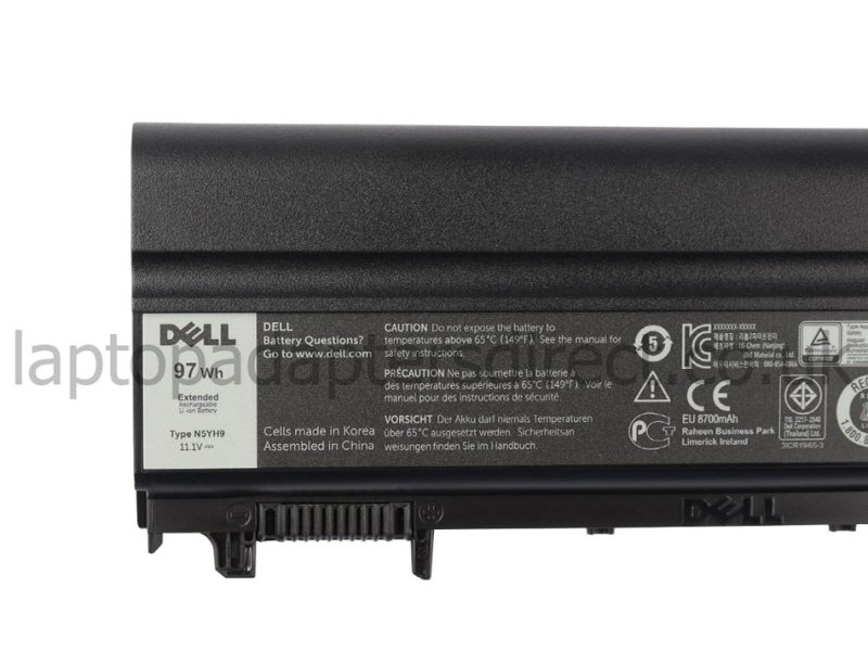 97Wh 9Cell Dell Latitude E5540 Battery