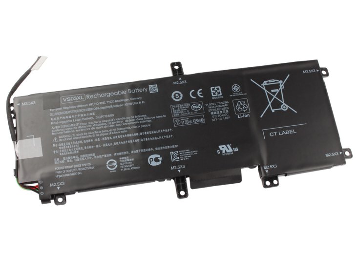 HP Envy 15-as001np 15-as048tu Battery 52Wh 4350mAh - Click Image to Close