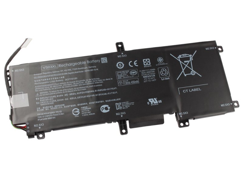 HP Envy 15-as001nf 15-as033tu Battery 52Wh 4350mAh