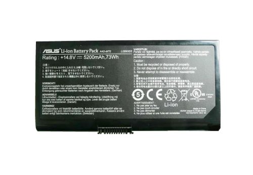 8 Cell 5200mAh 73Wh Asus G72GX-TY013V Battery