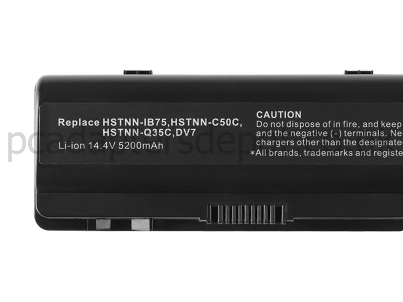 HP Pavilion dv7-3100 Battery 73Wh 5200mAh