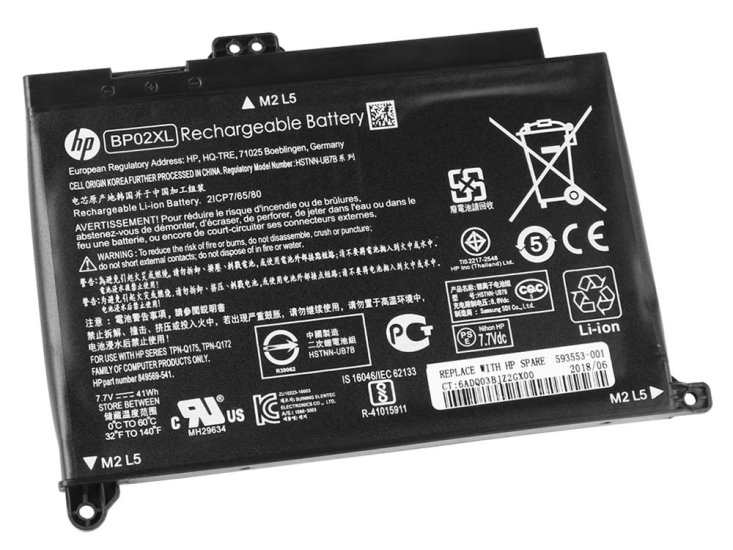 7.7V 41Wh HP Pavilion 15-au003nc 15-au094tx Battery - Click Image to Close