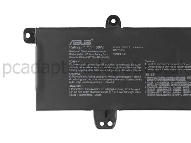 4780mAh Asus VivoBook E402BA-GA003T E402BA-GA015T Battery