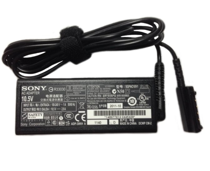 30W Sony ADP-30KH B VGP-AC10V4 VGP-AC10V5 AC Adapter Charger - Click Image to Close