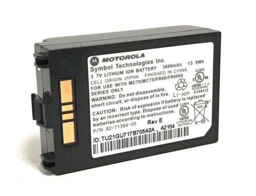 3600mAh 13.3Wh Motorola Symbol MC70 MC75 FR68 Battery