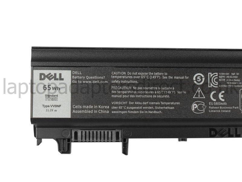 5800mAh 65Wh 6 Cell Dell F49WX TU211 Battery