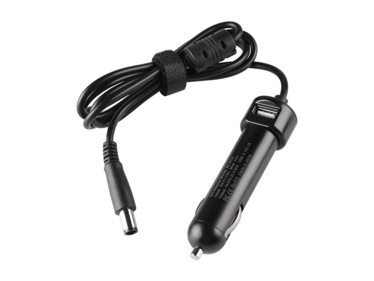 19V DC Adapter Car Charger Dell Latitude 14 Rugged - P46G - Click Image to Close