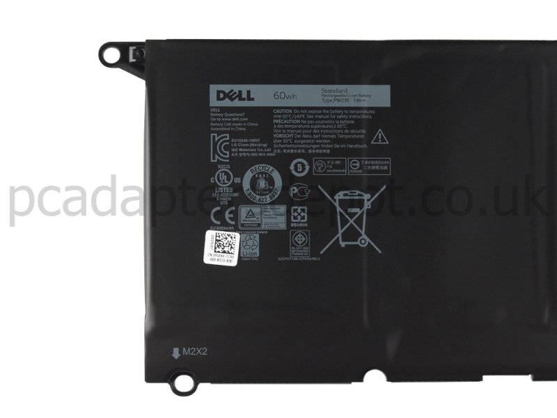 Dell XPS 13 9360 i7-8550U Battery 60Wh