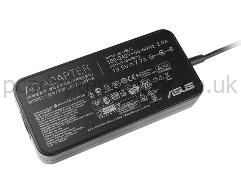 150W Asus ROG GL503GE-ES523 AC Adapter Charger