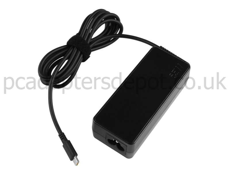 USB-C Lenovo ThinkPad E595 20NF0005AT AC Adapter Charger 65W