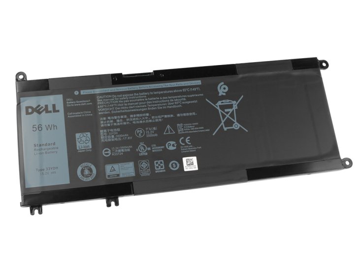 56Wh 4 Cell Dell Inspiron 15 7573 P70F001 Battery - Click Image to Close