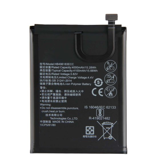 Battery Huawei HB496183ECC 4100mAh 15.66Wh - Click Image to Close