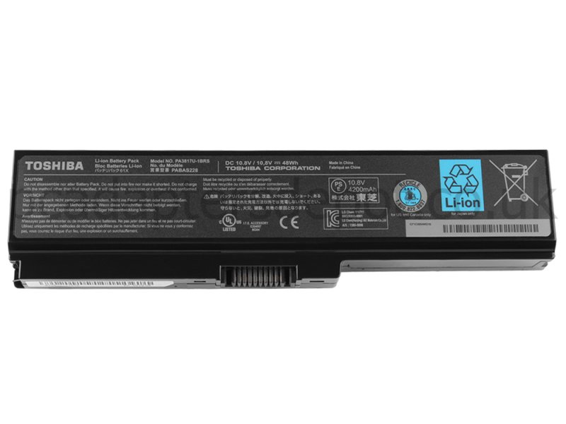 Battery Toshiba Satellite C650-1CC 4400mAh 48Wh