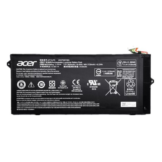 Battery Acer Chromebook 514 CB514-1HT-P0U1 3920mAh 44.6Wh - Click Image to Close