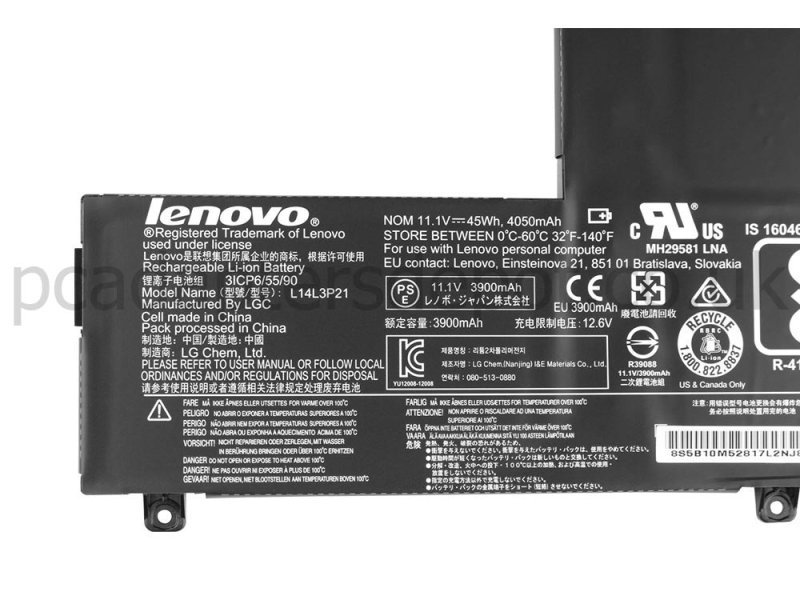 Lenovo S41-70 80JS Battery 45Wh 4050mAh