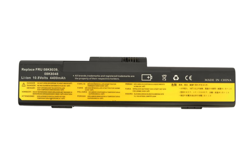 Battery Lenovo 02K7039 02K7040 48Wh 4400mAh