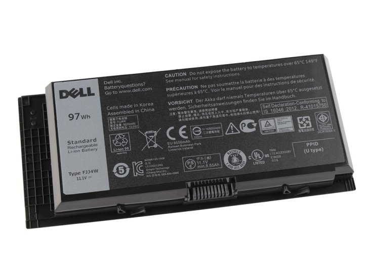 Dell Precision M4800-5499 Battery 97Wh - Click Image to Close