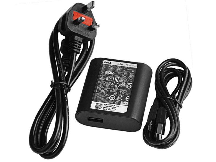 24W Micro USB Dell Venue 11 Pro 7139 AC Adapter Charger - Click Image to Close