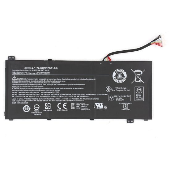 5360mAh 61.9Wh Battery Acer TravelMate X3410-MG-81EB - Click Image to Close