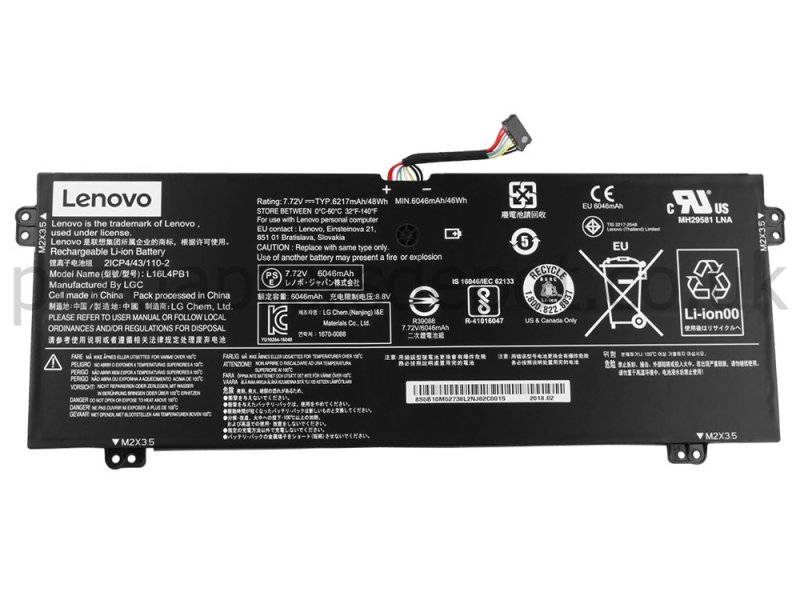 Lenovo 5B10M52738 Battery 48Wh 6268mAh 4-Cell