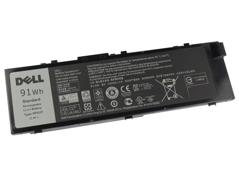 91Wh 9 Cell Dell Precision 7510 P53F P53F001 Battery